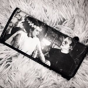 Bride of Frankenstein “we belong dead” wallet